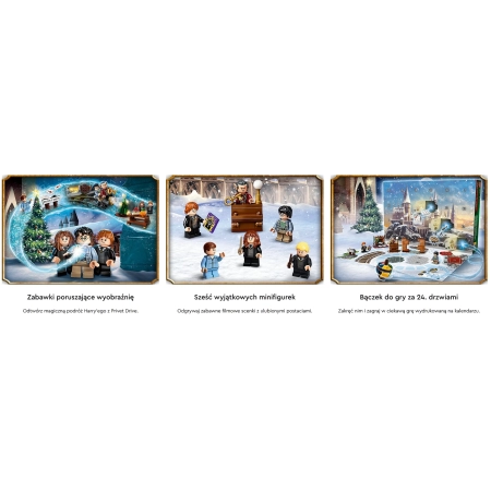 Kalendarz adwentowy LEGO Harry Potter 76390 274 elementy